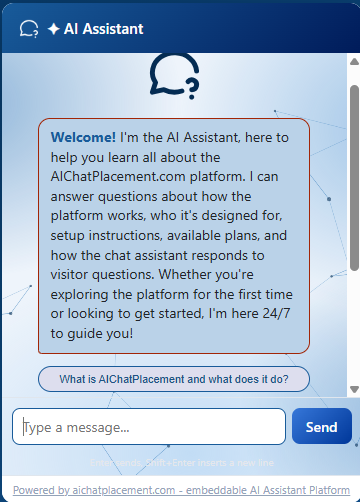 AI ChatPlasement